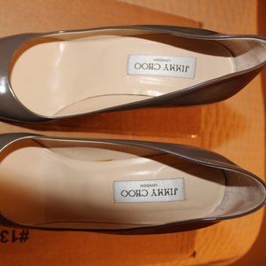 Jimmy Choo Gray Pumps
